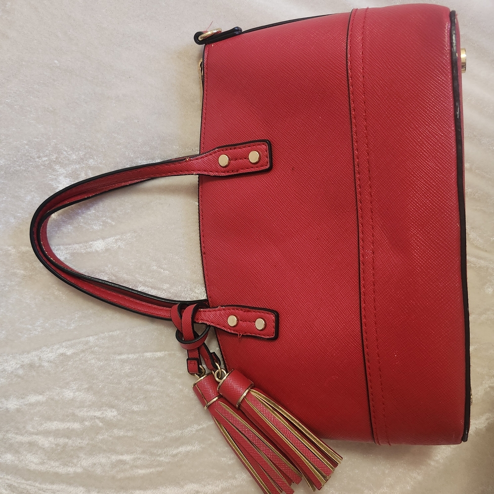 Elegant Red Women's Handbag